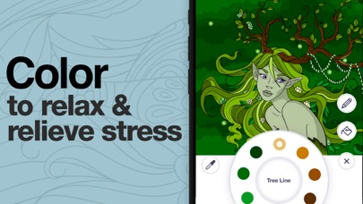Coloring Book for Adults App. screenshot 2