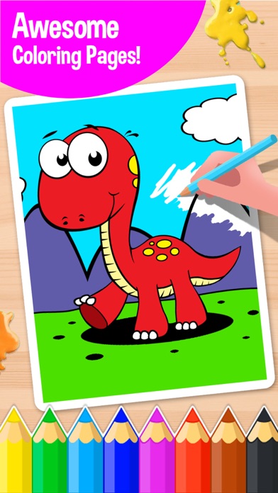 Coloring Book FREE: for Toddlers Kids Boys & Girls screenshot 4