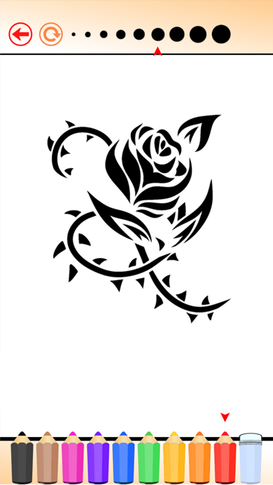 Coloring Book Tattoo Design: Painting Picture Tribal Tattoos Free Edition screenshot 3