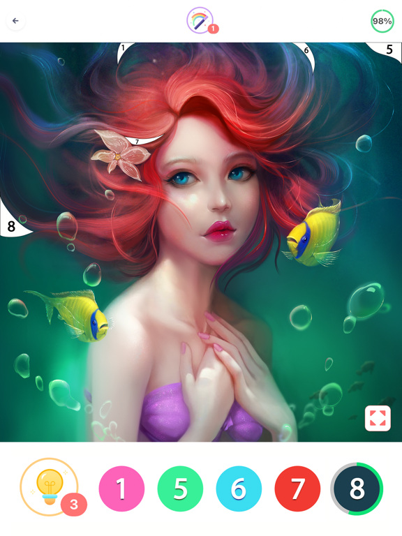 Coloring Fun : Color by Number screenshot 8