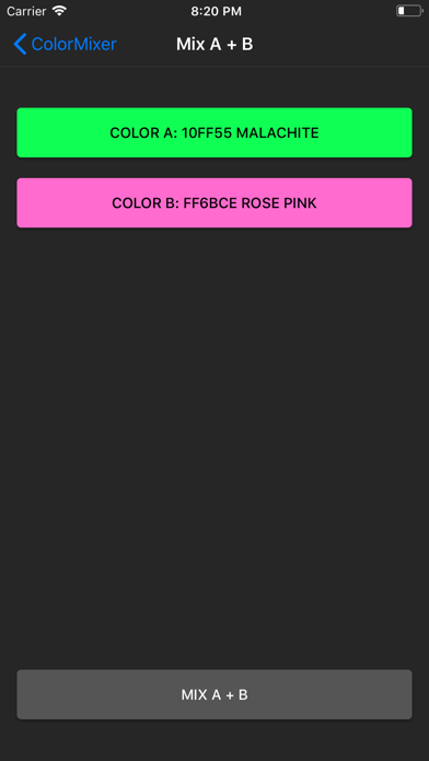 ColorMixer Mix Unmix & Convert screenshot 5