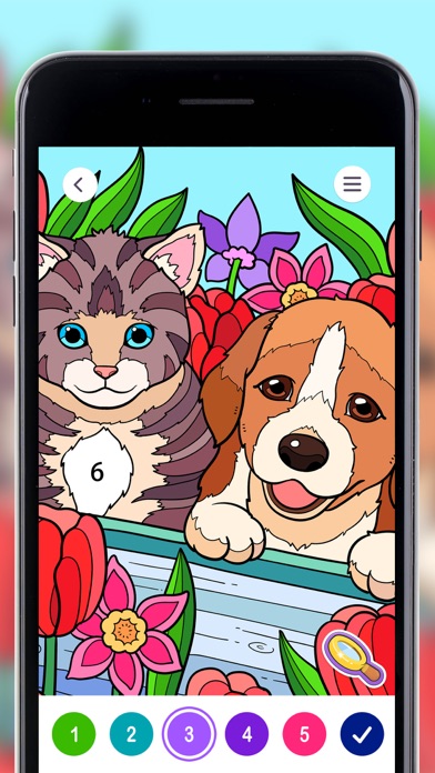 ColorPlanet® Paint by Number screenshot 2