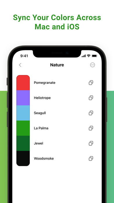 ColorSlurp screenshot 2