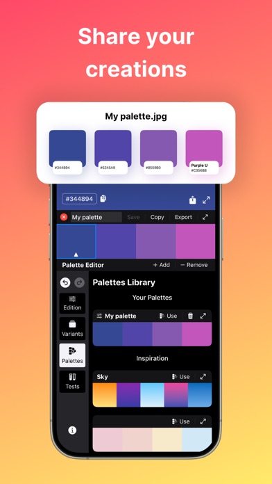 ColorStudio: Palette Generator screenshot 2