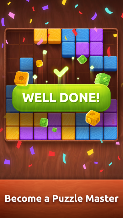Colorwood Blocks: Wood Puzzle screenshot 1