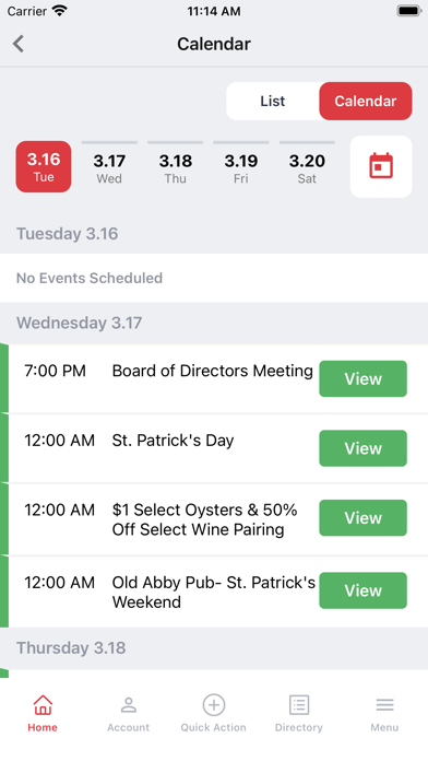 Columbia Yacht Club screenshot 1