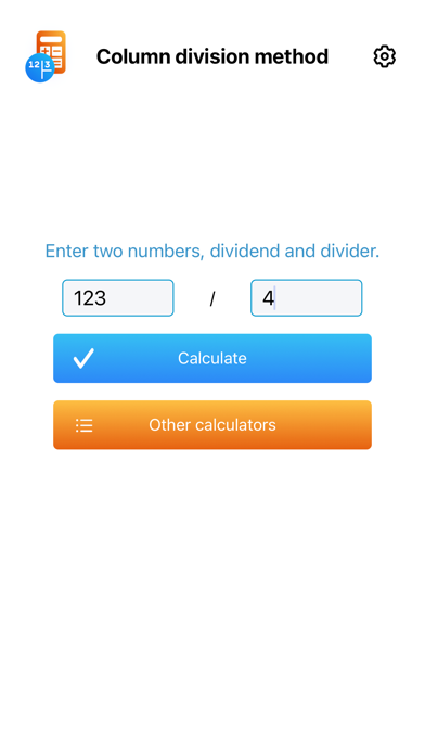 Column division method screenshot 3