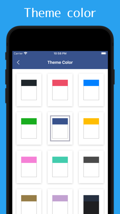 ColumnCalendar and Memo screenshot 2