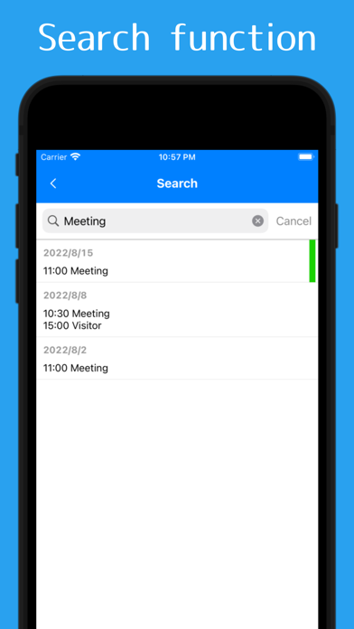 ColumnCalendar and Memo screenshot 4