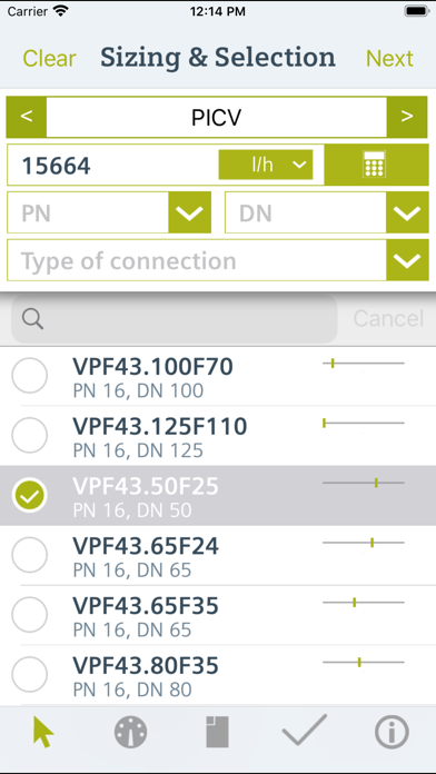 Combi Valve Sizer screenshot 7