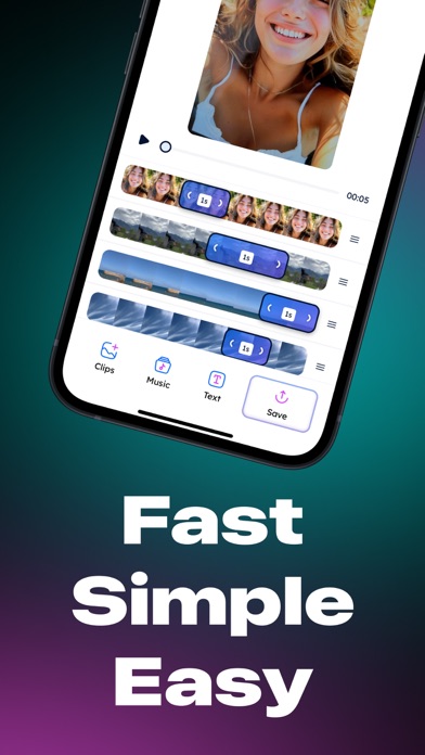 Combine Videos: Clip Slideshow screenshot 1