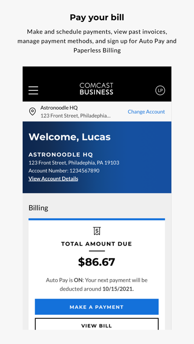 Comcast Business screenshot 2