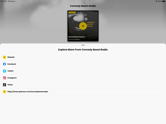 Comedy Beast Radio screenshot 2