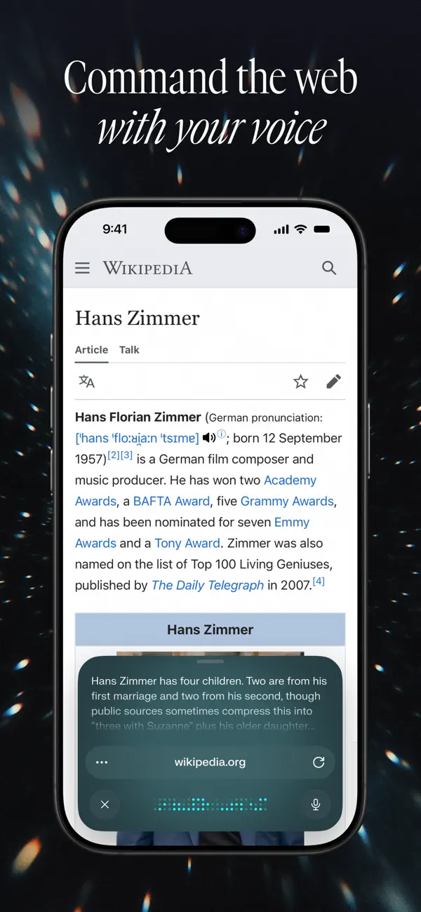 Comet - AI Browser & Assistant screenshot 2