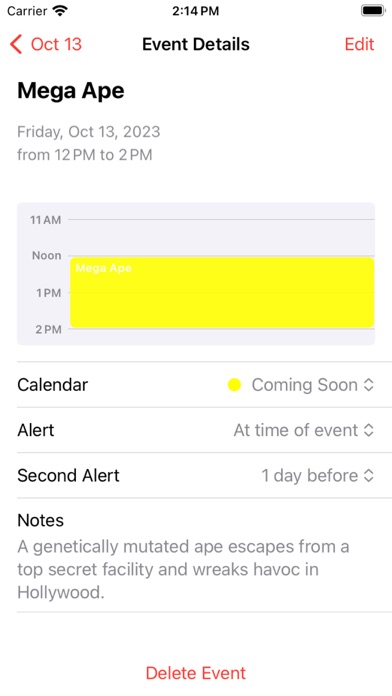 Coming-Soon screenshot 2