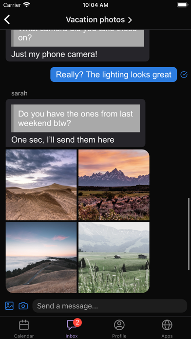 Comm Messenger screenshot 2
