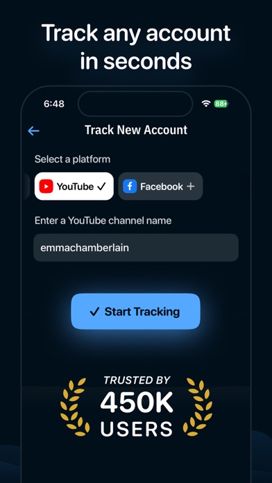 Followers Tracker App screenshot 2