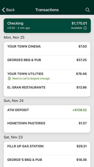 Commerce Bank Mississippi screenshot 1