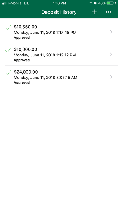 Commercial Deposit screenshot 1