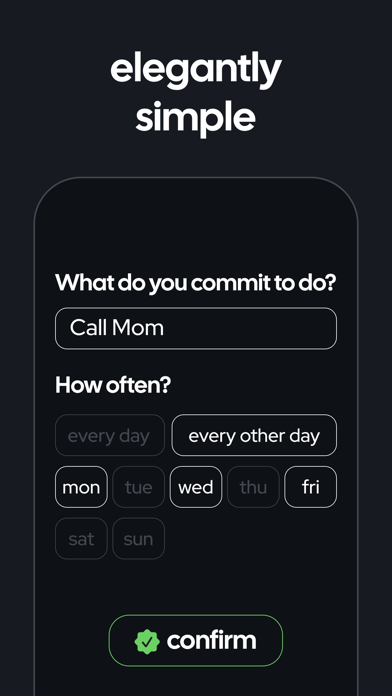Commit: Everyday Consistency screenshot 2