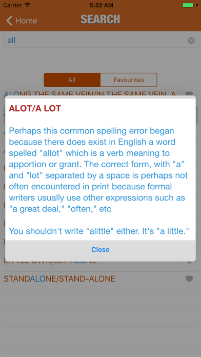 Common Error screenshot 3