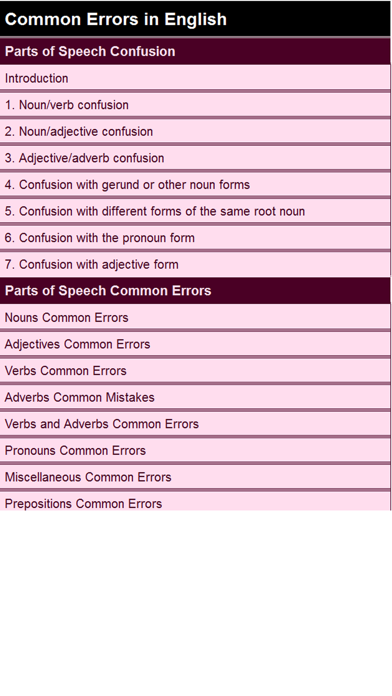 Common Errors in English screenshot 5