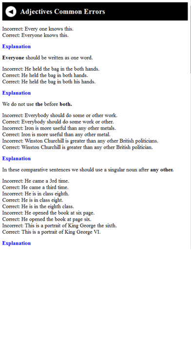 Common Errors in English screenshot 2