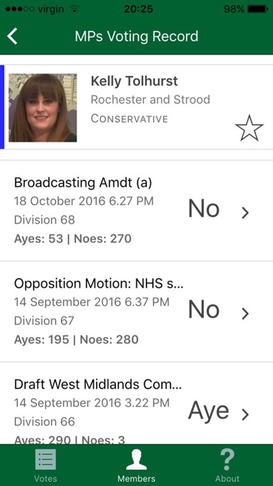 CommonsVotes screenshot 4