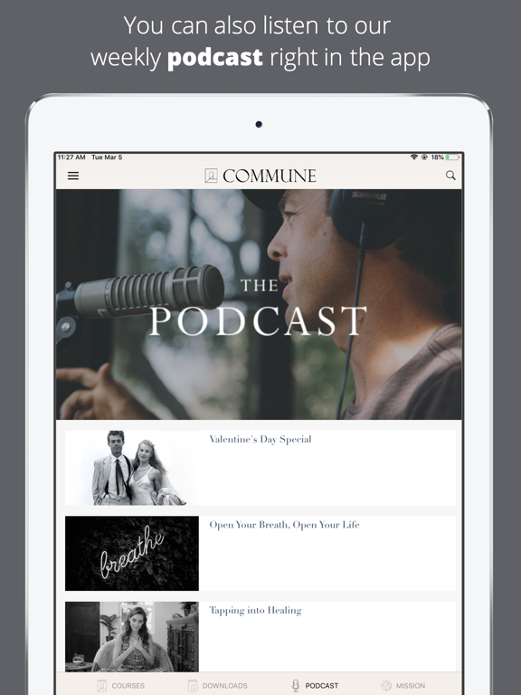 Commune: Life-Changing Courses screenshot 1