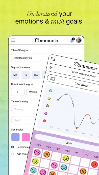 Communia: women's social media screenshot 5