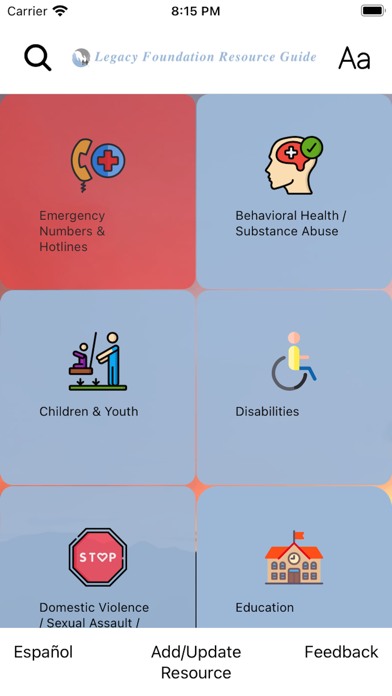 Community Resource Catalog screenshot 4