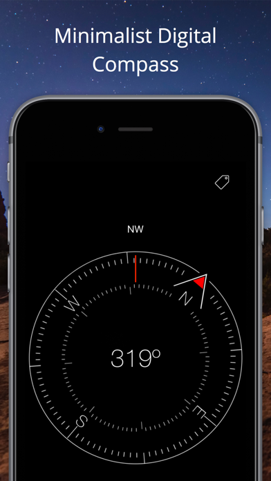 Compass Heading- Magnetic Digital Direction Finder screenshot 2