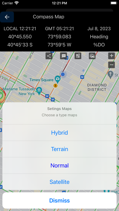 Compass Maps - Digital Compass screenshot 2
