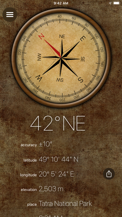 Compass × screenshot 1