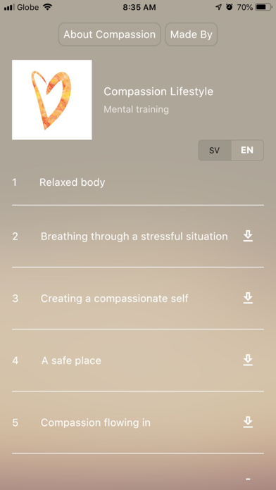 Compassion Lifestyle screenshot 1