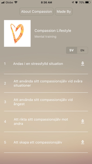 Compassion Lifestyle screenshot 2