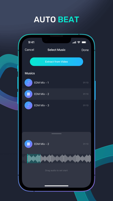 Compose Music Video Editor screenshot 4