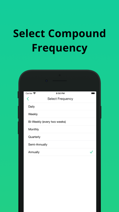 Compound Interest Calculator X screenshot 1