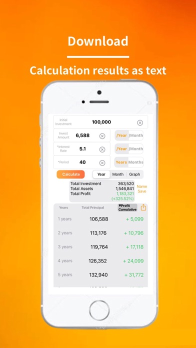 Compound Interest Calculator. screenshot 2