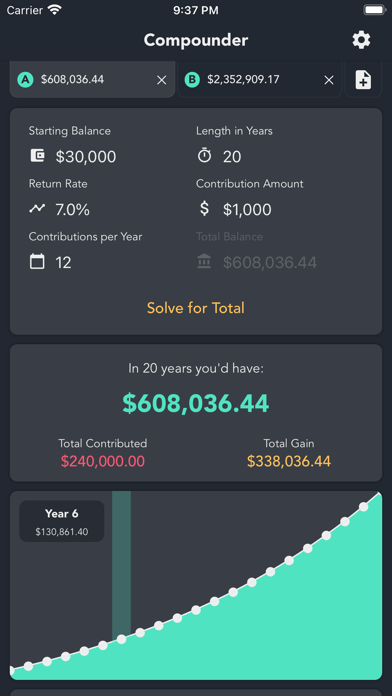 Compound Interest - Compounder screenshot 5
