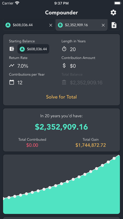 Compound Interest - Compounder screenshot 4