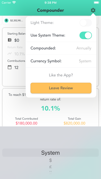 Compound Interest - Compounder screenshot 1