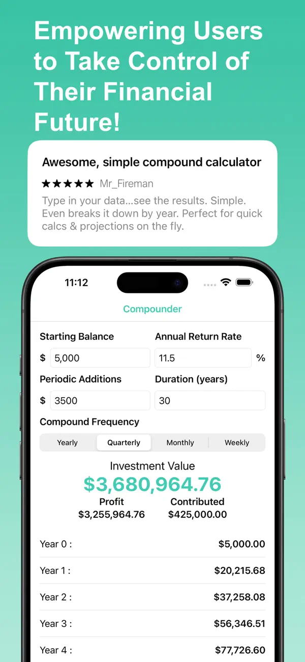 Compounder screenshot 1