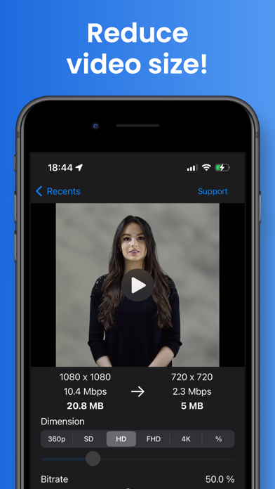 Compress Video - Shrink Size screenshot 3