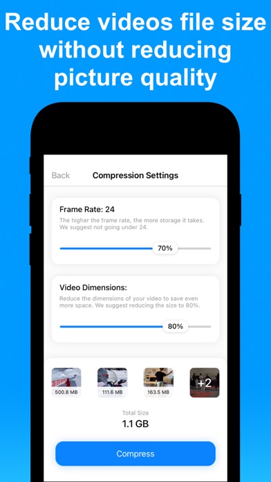 Compress Videos & Resize Video screenshot 4
