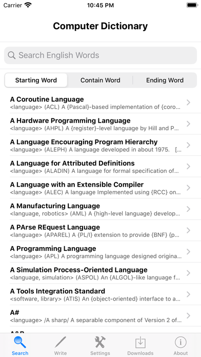 Computer Dictionary English screenshot 4