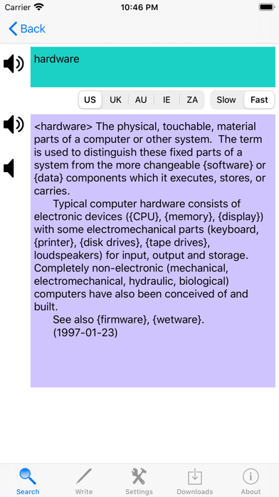 Computer Dictionary English screenshot 3