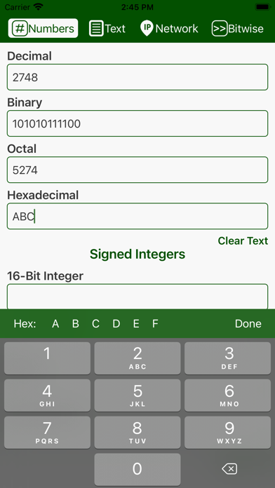 Computer Science Converter screenshot 1