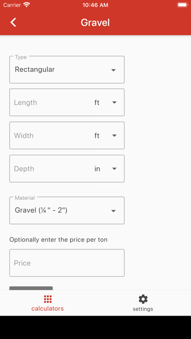 Concrete Calculator Plus screenshot 1