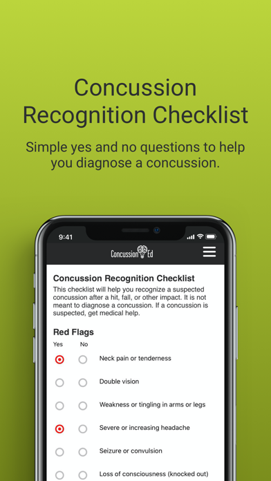 Concussion Ed screenshot 2